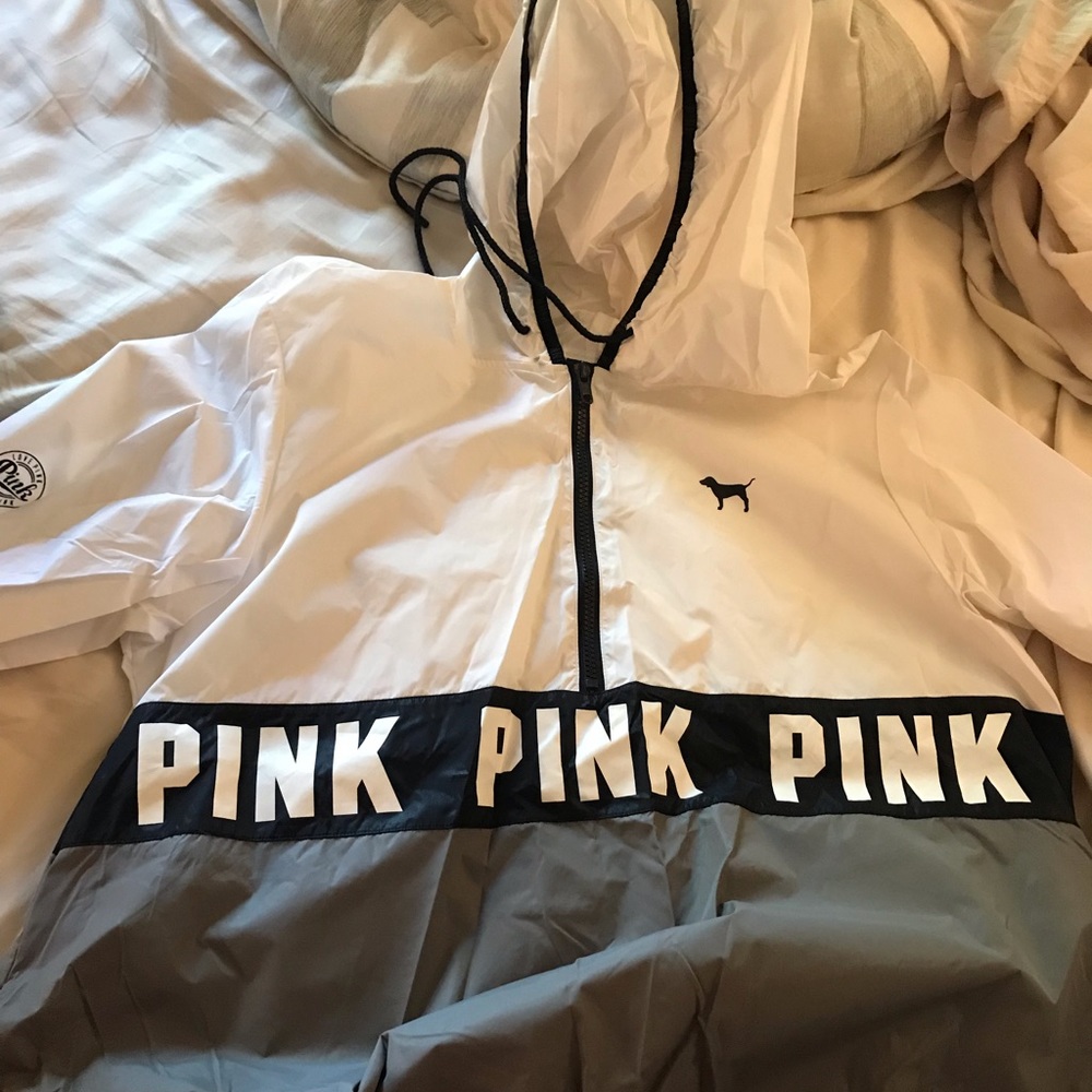 Victoria Secret Pink Rain Jacket/Wind Breaker M/L